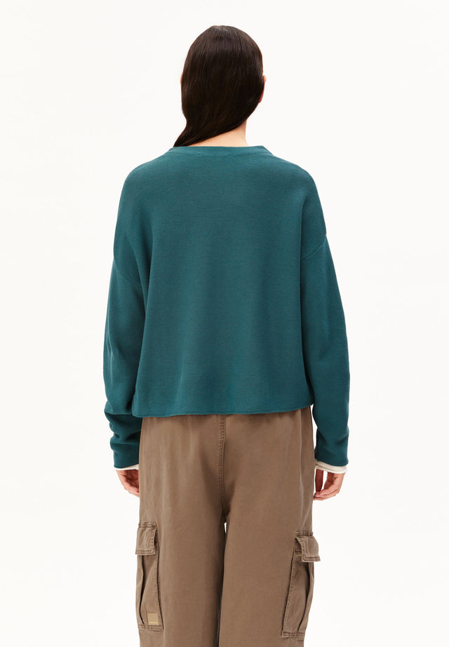Armedangels | MERINAA Jumper | Petrol Velvet