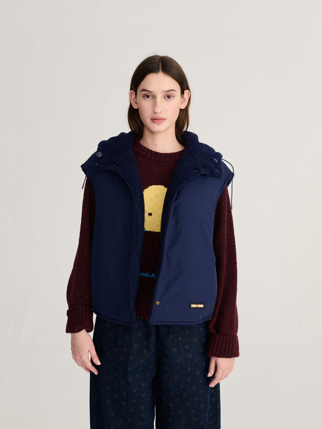 Bobo Choses | Reversible Vest | Navy