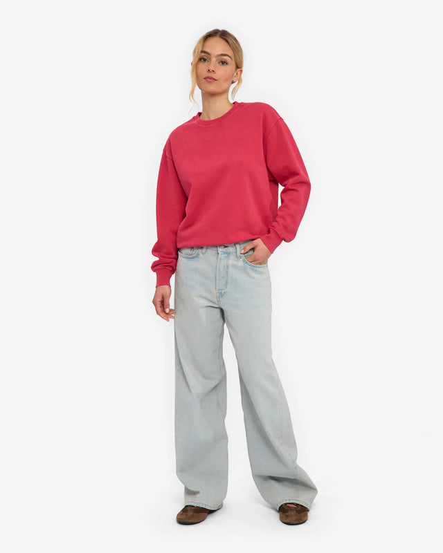 Colorful Standard | Organic Sweatshirt | Faded Red