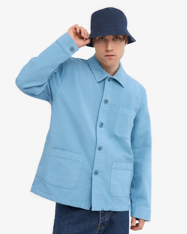 Colorful Standard | Organic Workwear Jacket | Seaside Blue