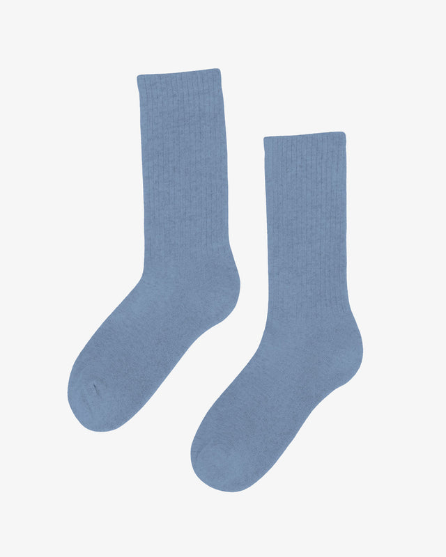 Colorful Standard | Active Rib Sock | Steel Blue