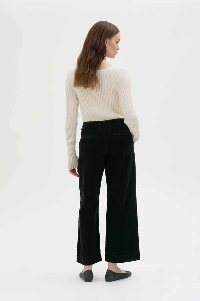 MASKA| LAIL Corduroy Trousers | Black