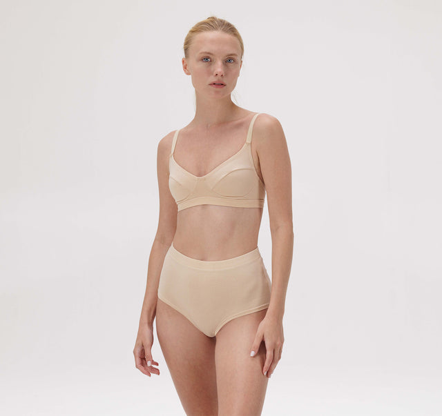 Organic Basics | Core Classic Bra | Oak