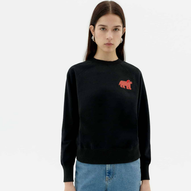 Thinking Mu | BONNIE Sweatshirt | Black