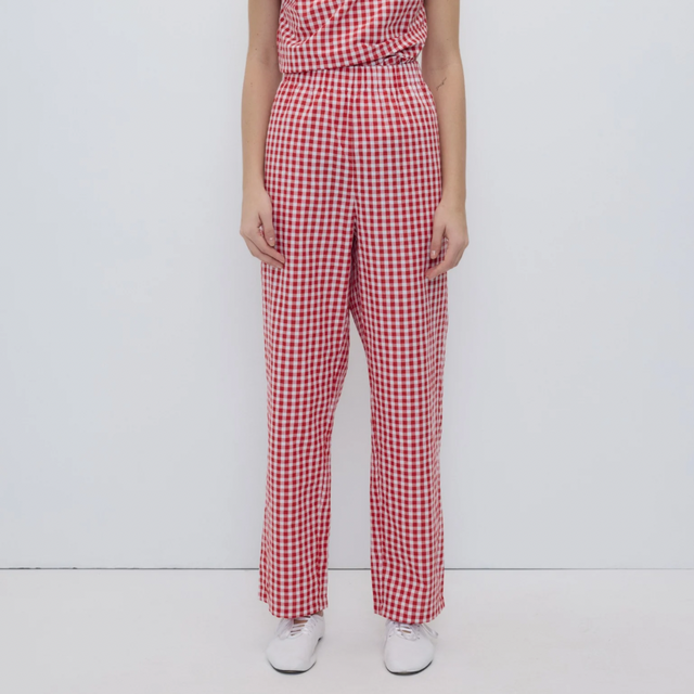 Rita Row | CEP Pants | Red Gingham