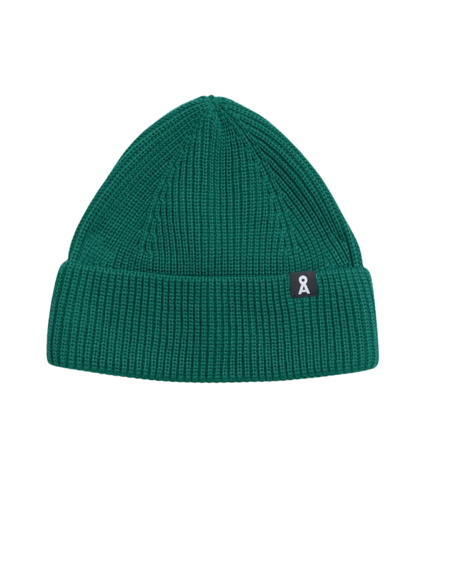 Armed Angels | Nildaao Cotton Beanie | Emerald Green