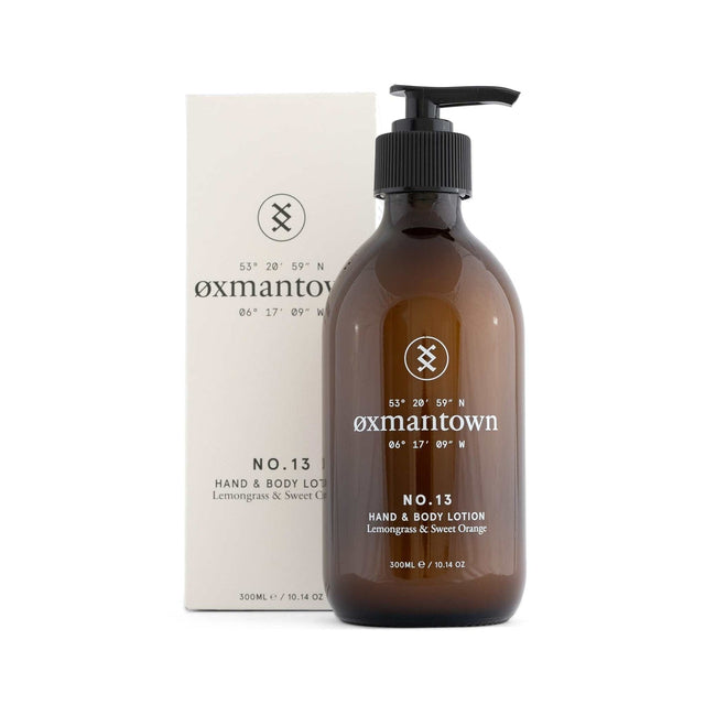 Oxmantown | Hand & Body Lotion | Lemongrass & Sweet Orange