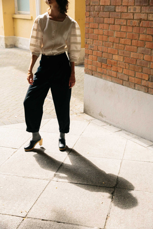 Jennifer Slattery | NANCY Linen Top | Cream