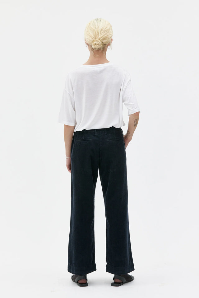 MASKA| LAIL Corduroy Trousers |  Dark Blue
