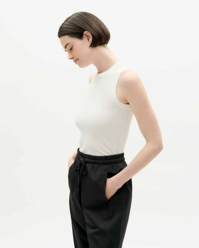 Thinking Mu | JULIETTE Top | White