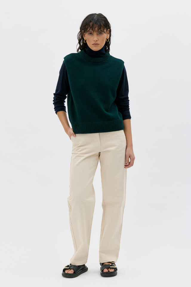 MASKA | Nera Vest | Pine Green