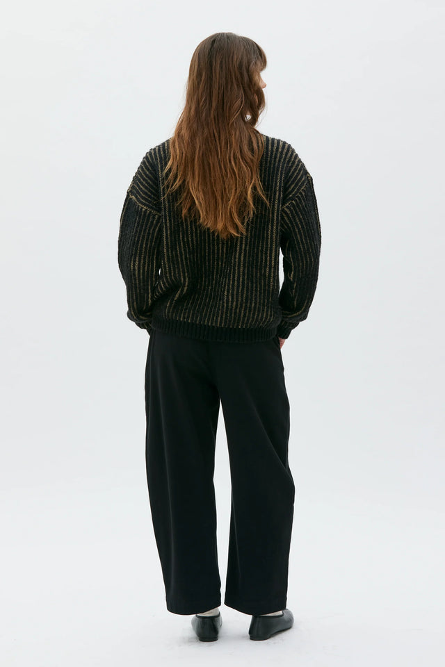 MASKA| NONA Cashmere Trousers | Black