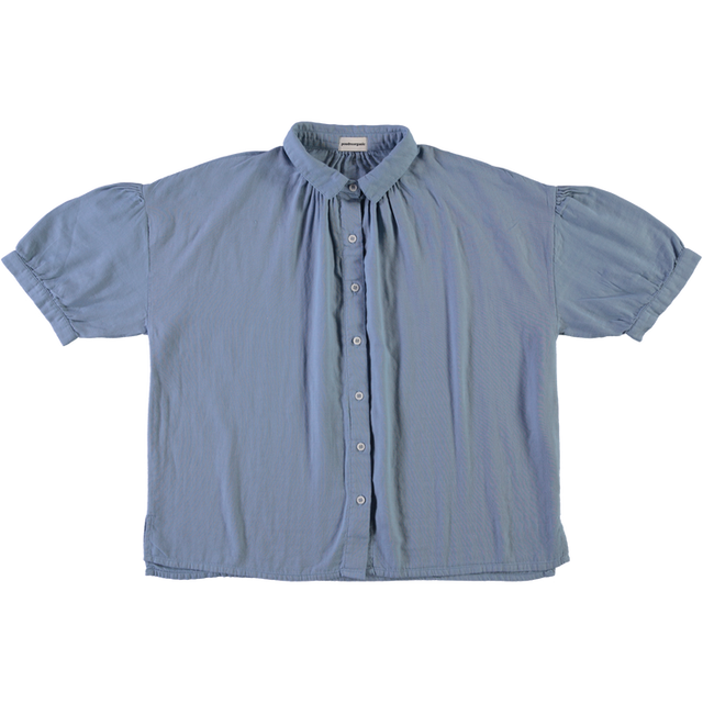 Poudre Organic | NEOTINE Blouse | Faded Denim