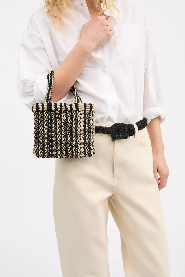 Skall Studio | NOLA Mini Straw Bag