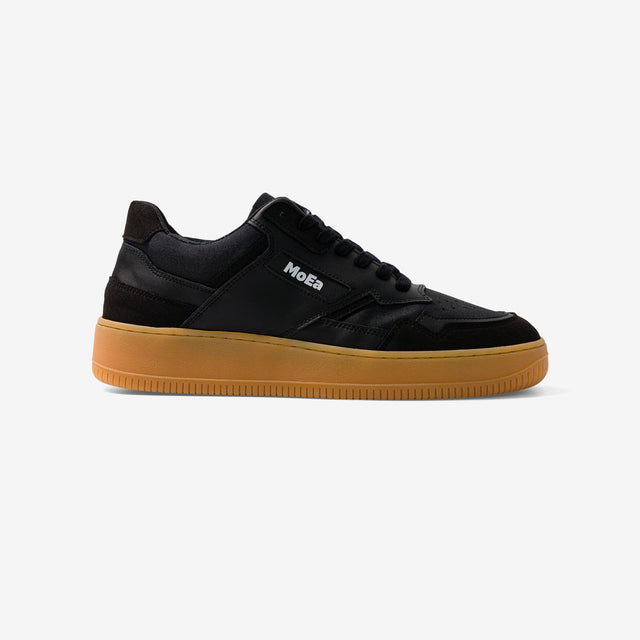 MoEa | Vegan Trainer Gen 1 | Black Rubber Gum