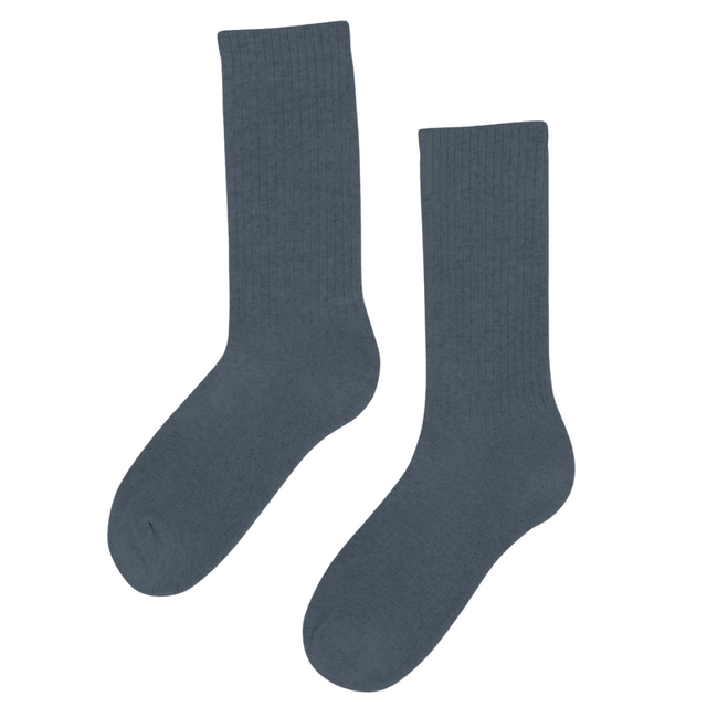 Colorful Standard | Recycled Merino Wool Sock | Petrol Blue