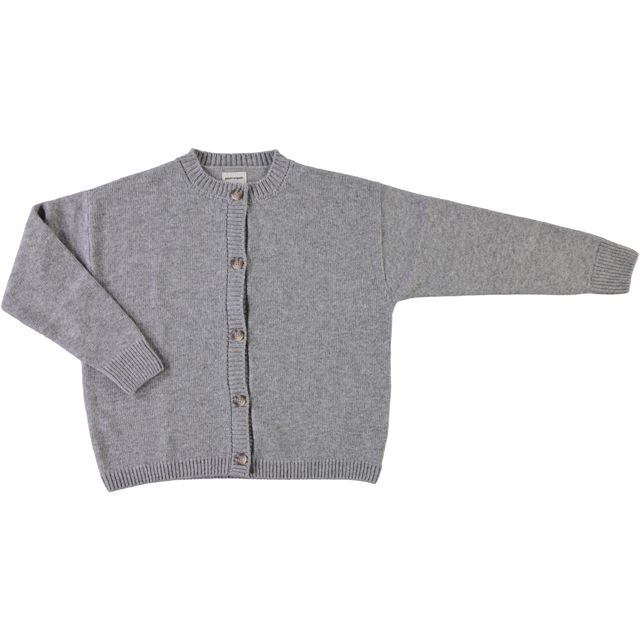 Poudre Organic | PETALE Wool Cardigan | Mist