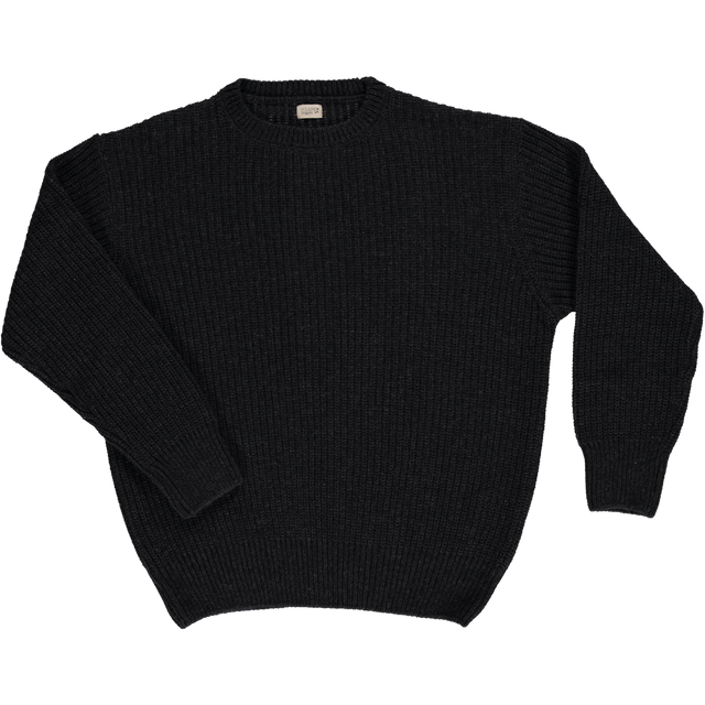 Poudre Organic | PISSENLIT Wool Sweater | Anthracite