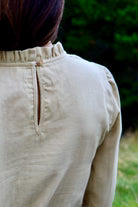 Poudre Organic | PATCHOULI Blouse | Pale Khaki