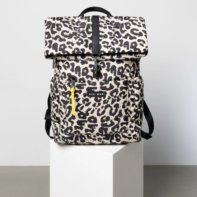 VIVI MARI | Backpack | Leopard Sand