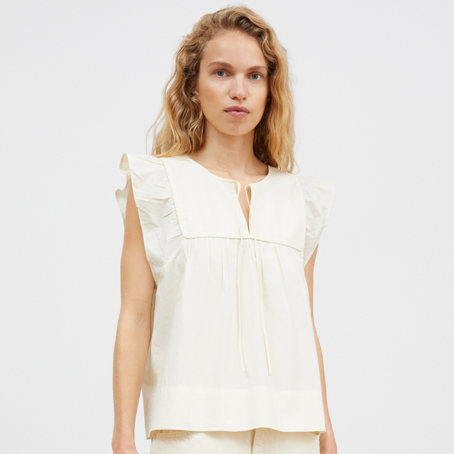 Skall Studio | NADJA top | Buttermilk