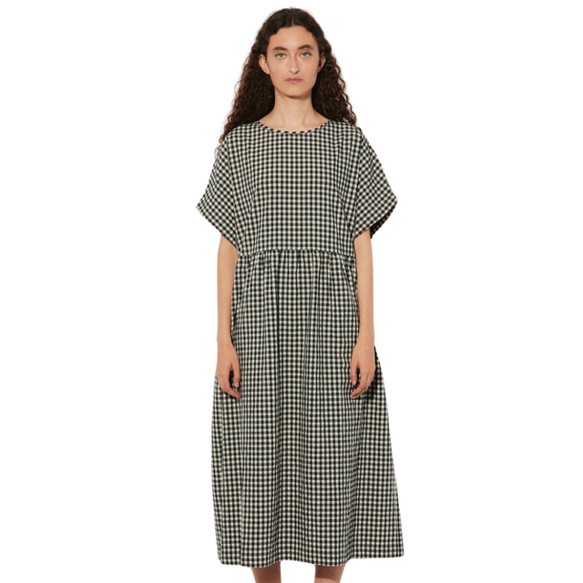 Rita Row | LUSTRE Dress | Black Gingham