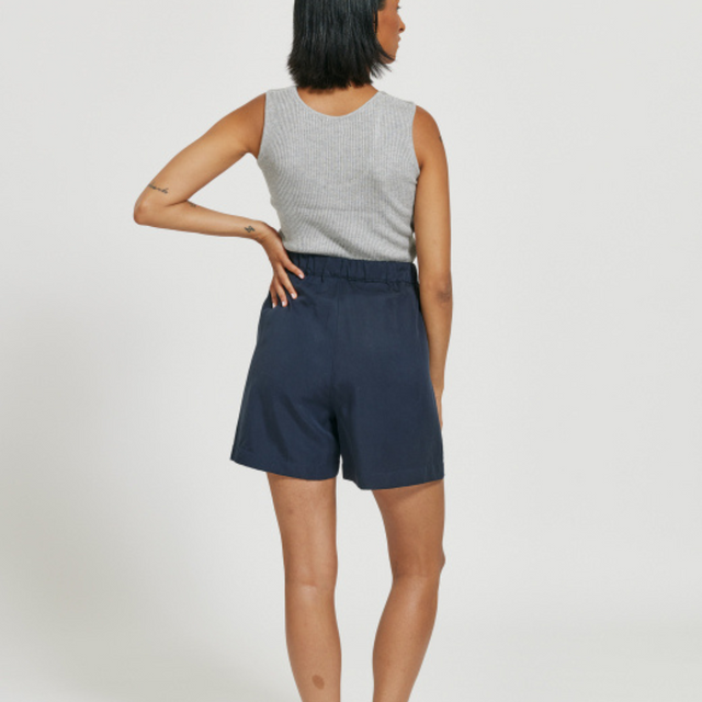 MASKA | SIRA Tencel Shorts | Navy