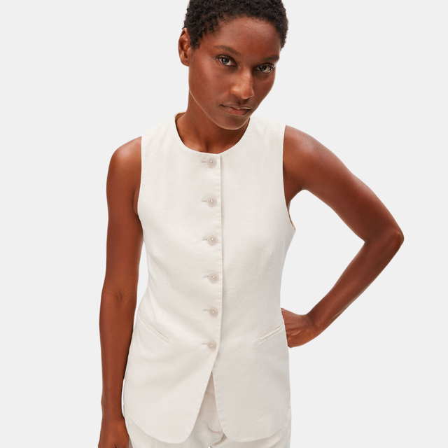 Armedangels | LINEN VEST | Undyed