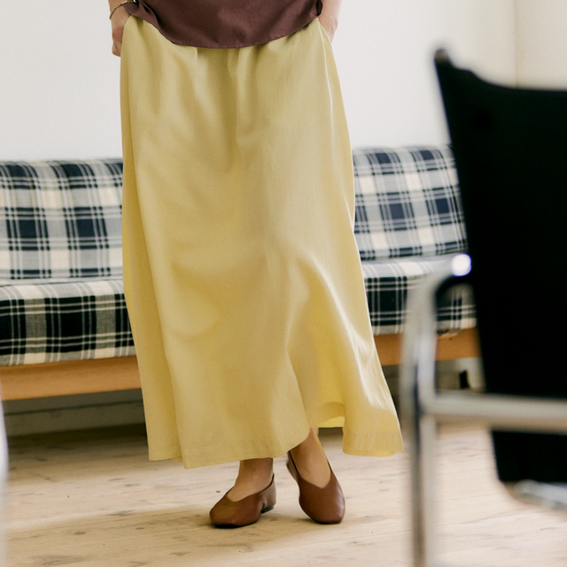 MASKA | BLANCA Skirt | Sulpher Yellow