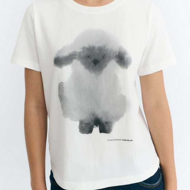 Thinking Mu| IDA Cloud Sheep T-Shirt