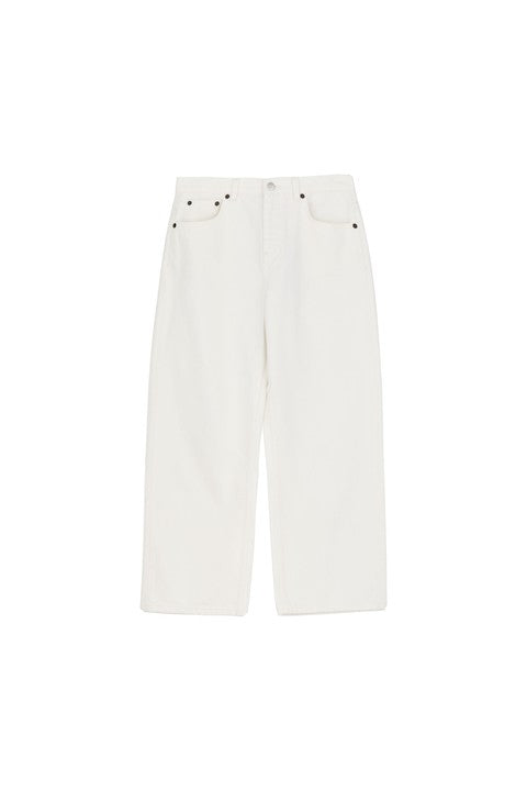 Skall Studio | TAYLOR cropped jeans | Off White