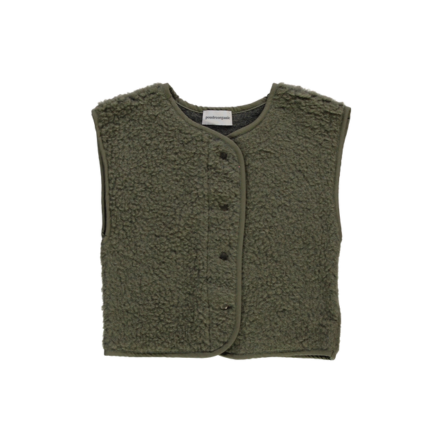 Poudre Organic | VESTE MANCHES | Vert
