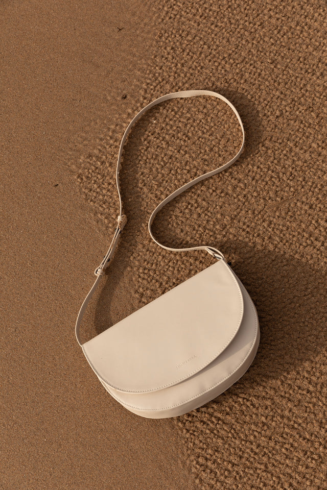 MONK & Anna | SOMA Half Moon Bag | Sand
