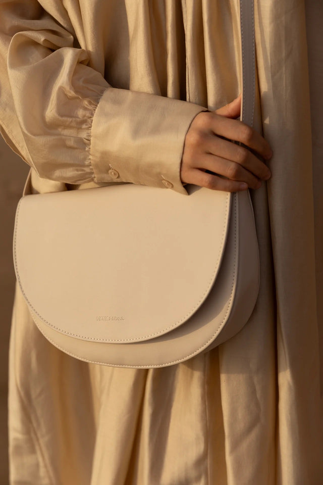 MONK & Anna | SOMA Half Moon Bag | Sand