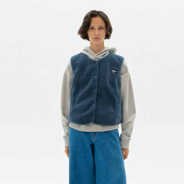 Thinking Mu | JAY Vest | Blue