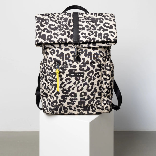 VIVI MARI | Backpack | Leopard Sand