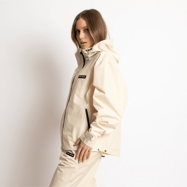 VIVI MARI Rain Jacket | Sand