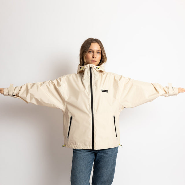 VIVI MARI Rain Jacket | Sand