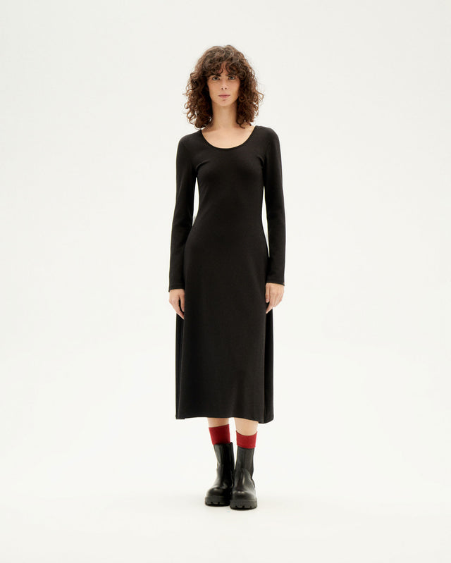 Thinking Mu | SORAYA DRESS | Black