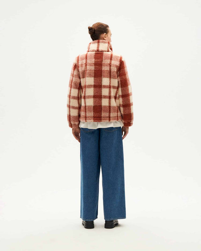 Thinking Mu | Sophie Jacket | Red Check