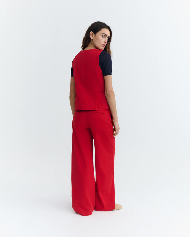 Thinking Mu | ALISA Top | Clavel Red