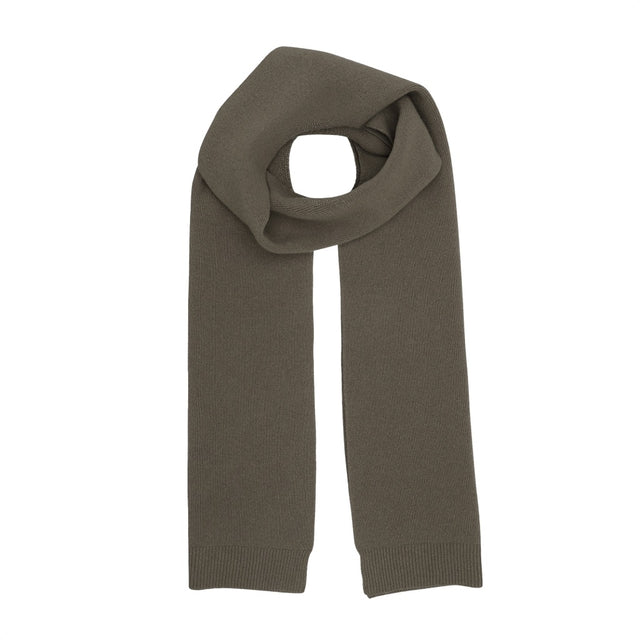 Recycled Merino Wool Scarf | Olive Green