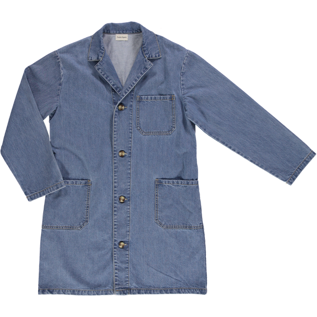 Poudre Organic | COMPRIDA Worker Jacket | Light Denim