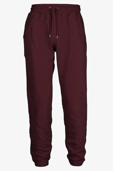 Colorful Standard Organic Sweatpants Oxblood Red Slow Street