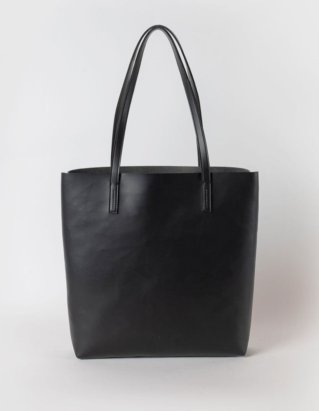 OMyBag | Georgia Apple Leather Shopper | Black