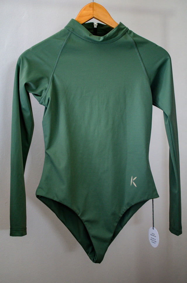 Kahm | Nessa Sea Swimsuit | Army Green