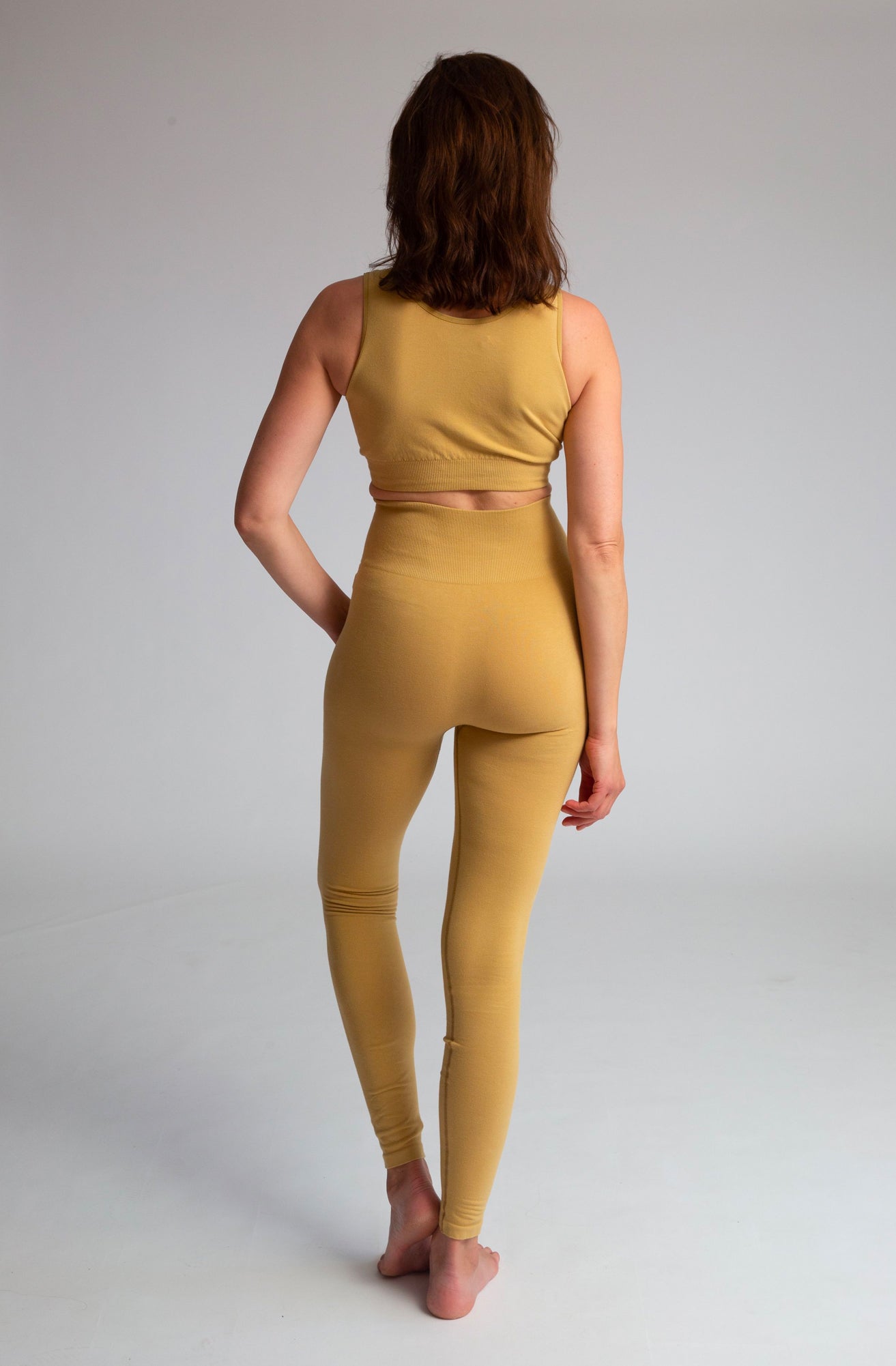 Organic cotton leggings with pockets sale