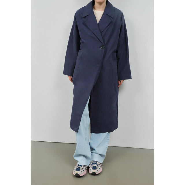 Embassy of Bricks and Logs | Toulouse Coat | Navy