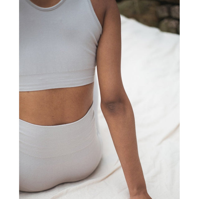 Lisa-Jane Organic Cotton Legging | Grey
